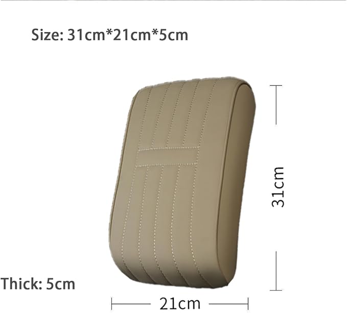 Car Armrest Pad for Porsche Macan 2014 2015 2016 2017 2018 2019 2020 2021 2022 2023 2024 Memory Cotton Armrest Box Pad Center Console Scratch Pad Box Cushion Protector,Black
