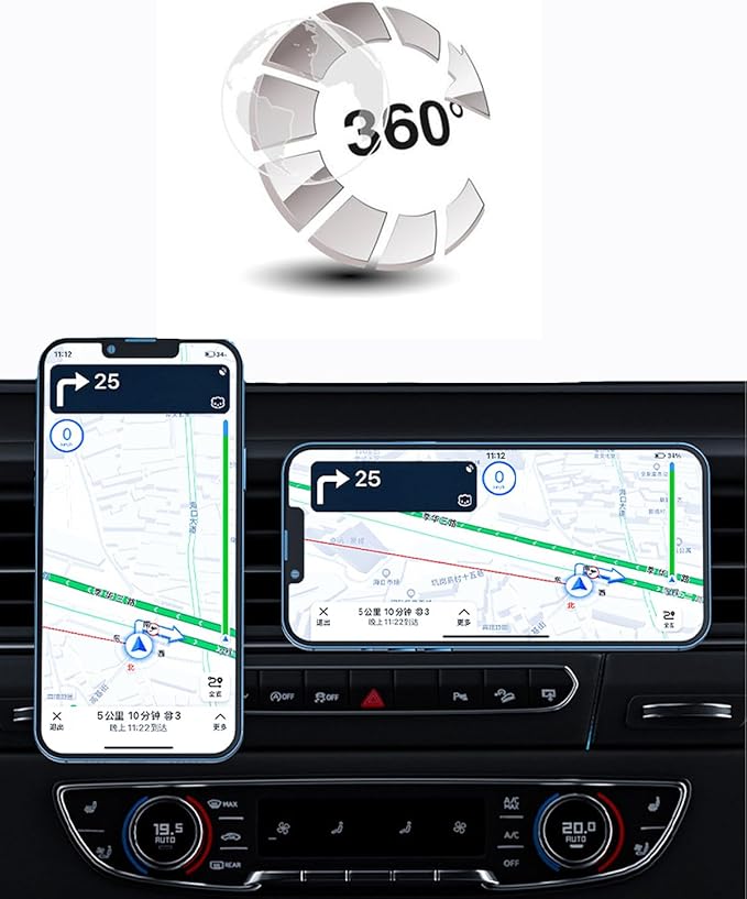 Designed for MagSafe Car Mount 14.9-inch Screen for BMW X5 Phone Holder 2026 X7 Phone Holder 15W Fast Wireless Charging 2025 x6 Phone Mount 2025 x7/x6/x5 Accessories Support 2024-present