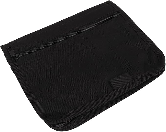 Car Compartment Organizer 6 Pockets Zippered Design Multifunctional Vehicle Document Box Organizer Universal for Car