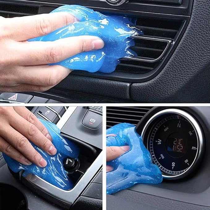 Car Cleaning Gel Compatible with GMC Canyon, 200g Detailing Putty for Auto Vents, Dashboard, Cup Holders - Reusable Multifunctional Dust Remover,200g*2