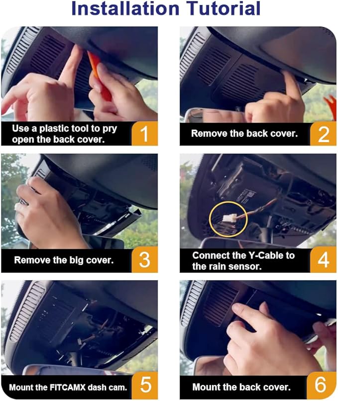 Fitcamx 4K Dash Cam Suitable for Mercedes-Benz GLE GLS (Model D) 2020-2026 V167 X167, OEM Factory Look, UHD 2160P Video, Built-in WiFi & APP, G-Sensor, Loop Recording, Easy to Install, 64GB Card