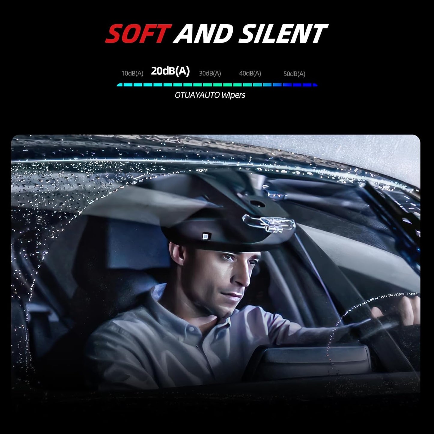 OTUAYAUTO Premium Windshield Wiper Blades - Replacement for Toyota Prius 2016-2023 - Precision Fit, All-Weather Performance, Front and Rear Wiper Blades, Top Lock - 28"+16"+16" (Pack of 3)