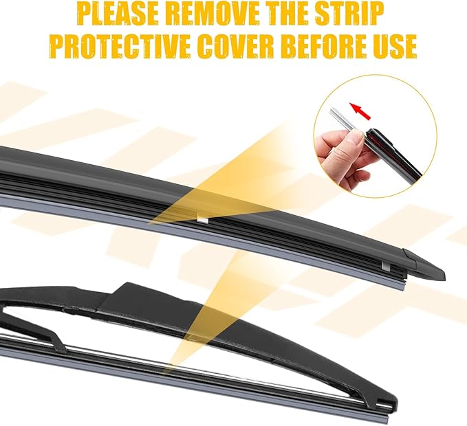 MIKKUPPA 22"+22"+16" Windshield Wiper Blades Replacement for 2009-2016 Lincoln Navigator, Front & Rear Wiper Blades Set, Durable Stable Quiet All Season (Pack of 3)