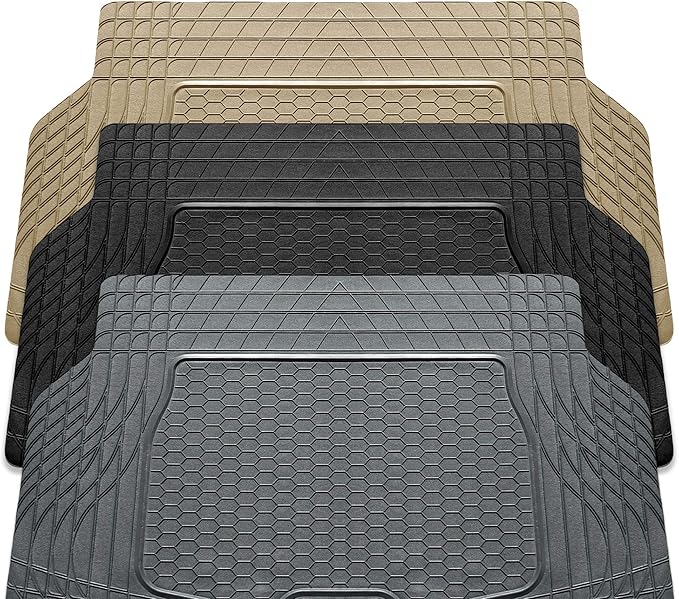 FH Group Climaproof Universal Cargo Mat ā All-Weather, Trimmable Trunk Mat (55" W x 31.5" D) ā Fits Most Cars, SUVs & Trucks ā Gray