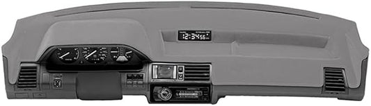 Coverking Dash Cover Mat Pad Custom Designed for Select Nissan Versa Dashboards: Velour Material, Gray