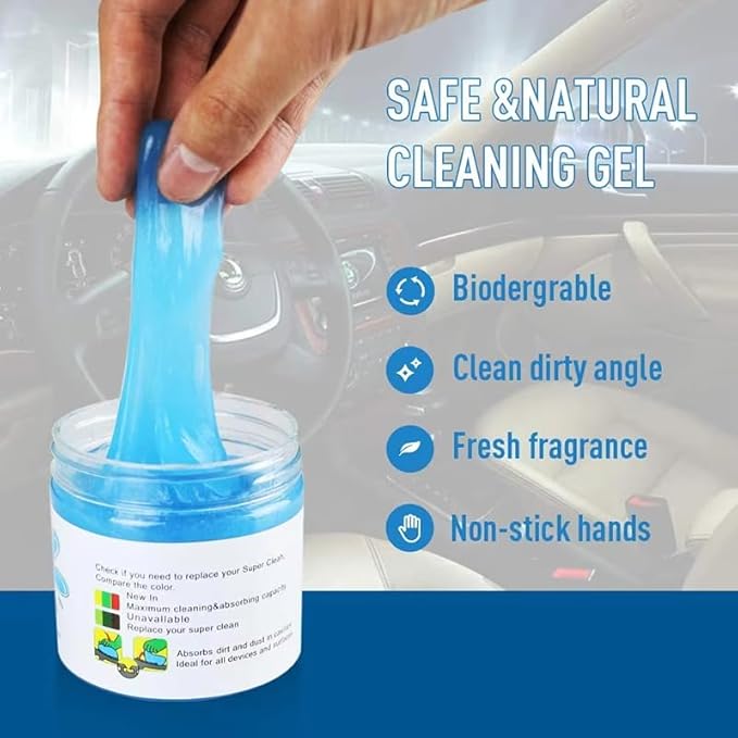 Car Cleaning Gel Compatible with Mazda CX-50, 200g Detailing Putty for Auto Vents, Dashboard, Cup Holders - Reusable Multifunctional Dust Remover,200g*2