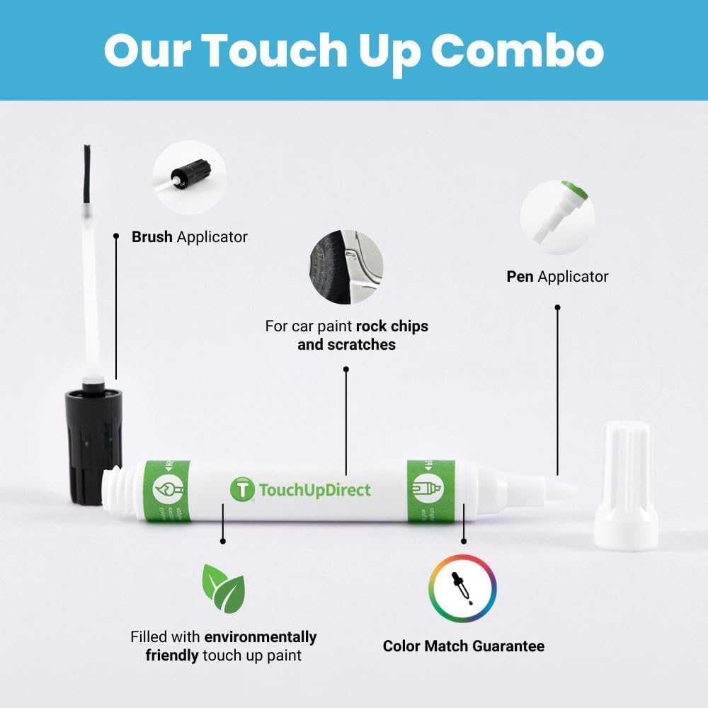 TouchUpDirect 4T8 Sandy Beach Metallic Compatible with Toyota Exact Match Touch Up Paint Combo - Essential Kit