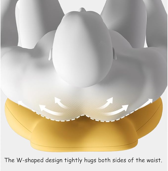 Car Lumbar Support Pillow for Audi A5 S5 All 4 Door Sportback 2017-2020 2021 2022 Memory Foam Back Support Cushion Breathable Car Seat Lumbar Pad Accessories,Yellow