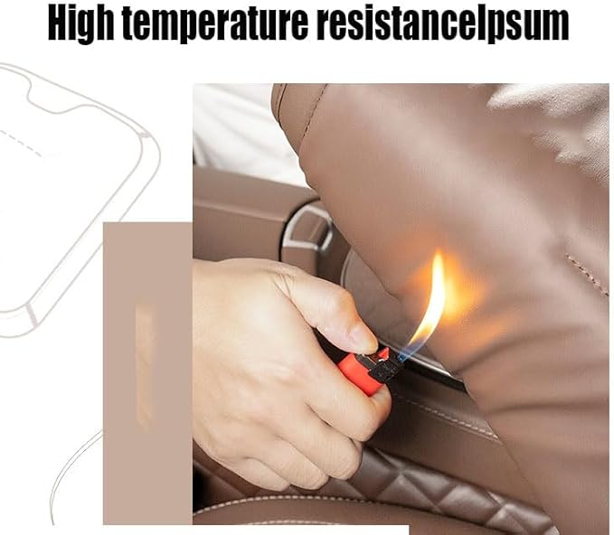 2026 New Skin-Friendly & Dirt-Repellent Leather Seat Cushions, Ergonomic Memory Foam Lumbar Support, Non-Slip Breathable Cover, Removable Washable, Ideal for Drivers & Office Long Sitting (white)