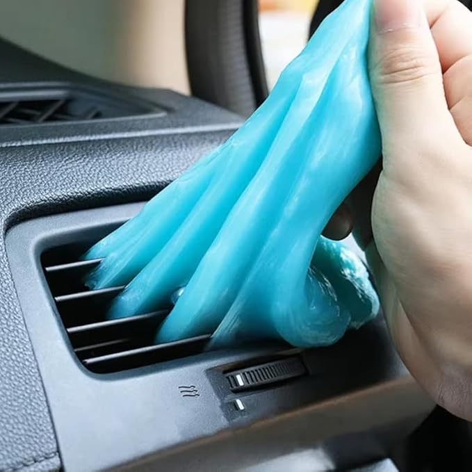 Car Cleaning Gel Compatible with Infiniti Q60, 200g Detailing Putty for Auto Vents, Dashboard, Cup Holders - Reusable Multifunctional Dust Remover,200g*2