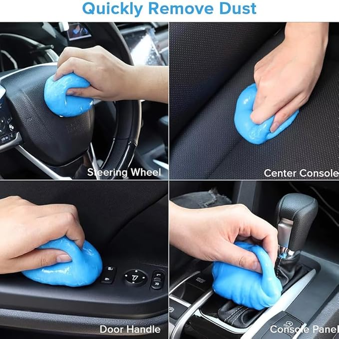 Car Cleaning Gel Compatible with Genesis G80, 200g Detailing Putty for Auto Vents, Dashboard, Cup Holders - Reusable Multifunctional Dust Remover,200g*1