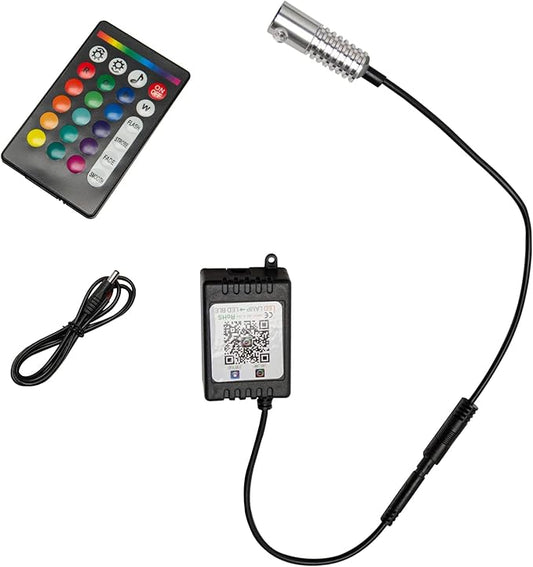 ORACLE LIGHTING ColorSHIFT LED Fiber Optic Dash Kit | Multiple Color Light Head, 1 Piece with Controller, Part # 4231-333-1