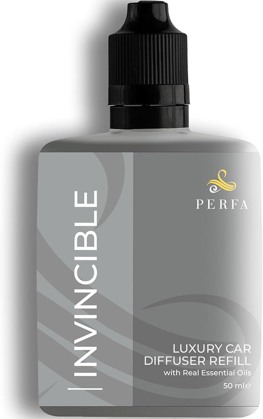 Inspired by Invitus Car Air Fresheners (Refill) | Premium Scented Air Fresheners for Men | 50ml Automotive Diffuser Oil Refill | 3 Months Freshener Long Lasting | Masculine Car Pefume by Perfa