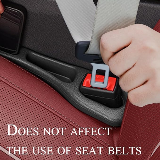 Car Seat Gap Filler Organizer Compatible with Mazda Cx5 CX-5 Accessories Seat Gap Plug Blocker with Storage Slot Non-Slip Car Cup Holder Coaster Black