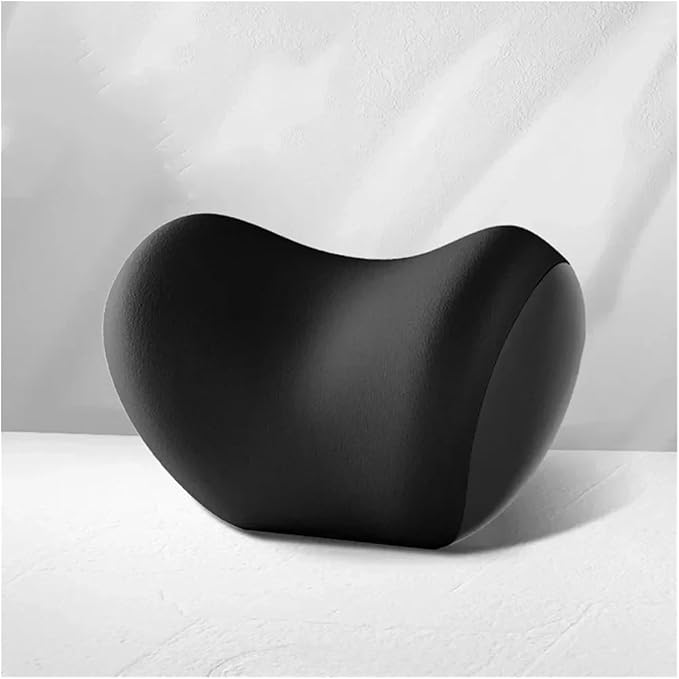 Memory Foam Car Neck Pillow - Soft fit for Seat Headrest & Lumbar Support Cushion(Gray 1set)