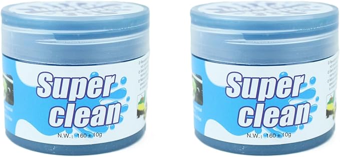 Car Cleaning Gel for Cadillac XT6 Crossover 2020–2025, 200g × 2 Pack Car Interior Cleaner Slime, Auto Detailing Tools, Auto Dust Car Crevice Cleaner