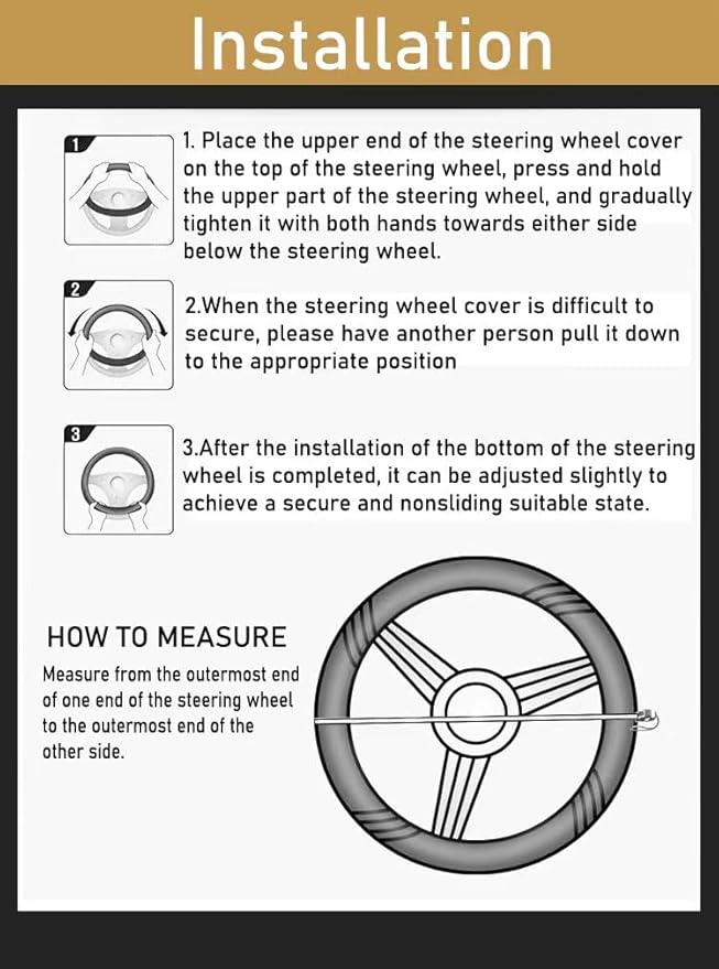 Wood Car Steering Wheel Cover Rubber Inner Ring All Car Universal Four Seasons Universal Thin Fiber Leather Anti-Slip 16 17 18 19inch for Truck (18inch, red)