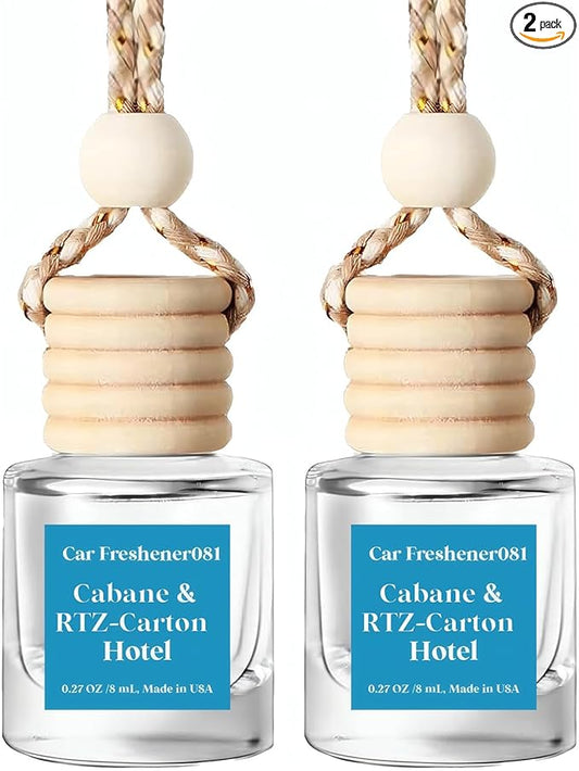 Car Air Freshener Hanging,Cute Air Diffuser for Car, Long Lasting Car Air Fresheners, Car Fresheners for Women, Made in USA(2 Pack)