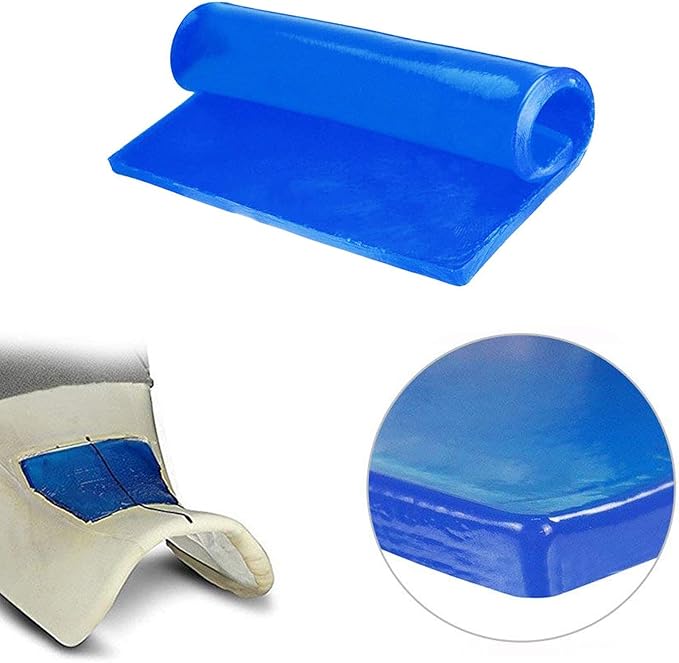 Motorcycle Seat Gel Pad Motorcycle Seat Cushion Shock Absorption Mats Soft Cooling Car Driver Passenger Long Driving Seat Pad Comfort Office Chair Home Seat Cushion (35 x 35 x 2cm)