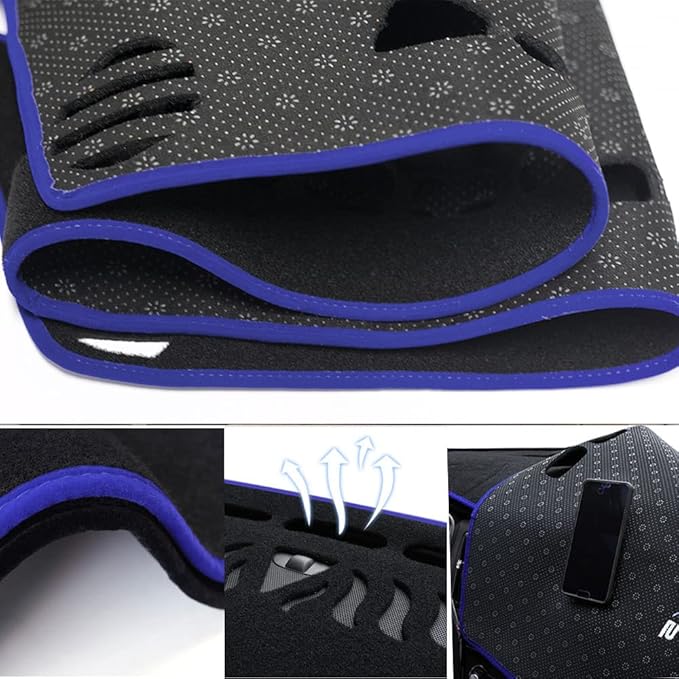 for Buick Verano 2022-2023 Dashboard Cover,Dash Board mat,Car dashmat Dashboard Covers,Interior Dash Board Cover mat,Blue