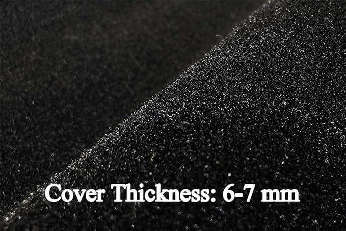 Dash Cover Mat Custom Fit for Hyundai Accent, Dashboard Cover Pad Carpet Protector F155 (Black)