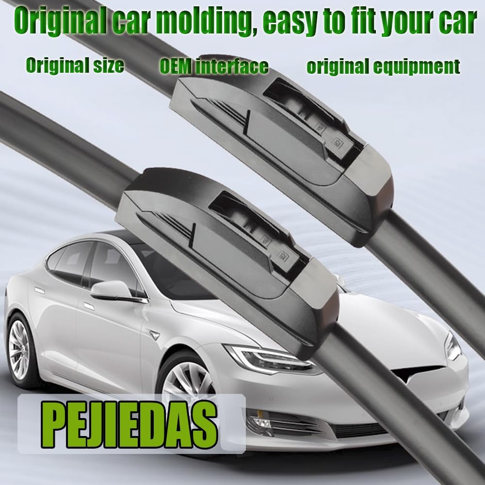 OEM Quality Front Wiper Blades, Replacement for Ford F Series 2023-2012 Expedition 22-08,Chevy Silverado GMC Sierra Series 2023-2019, OE Original Style (22 Inch + 22 Inch Front Wiper Blades)