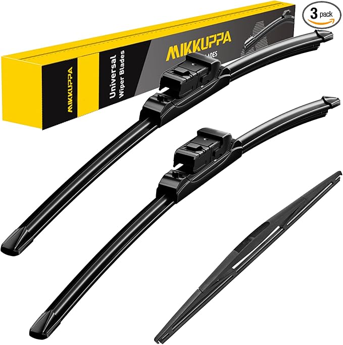 MIKKUPPA 26"+17"+14" Windshield Wiper Blades Replacement for 2019-2023 Subaru Forester, Top Lock Front & Rear All Season Wiper Blades Set(Pack of 3)
