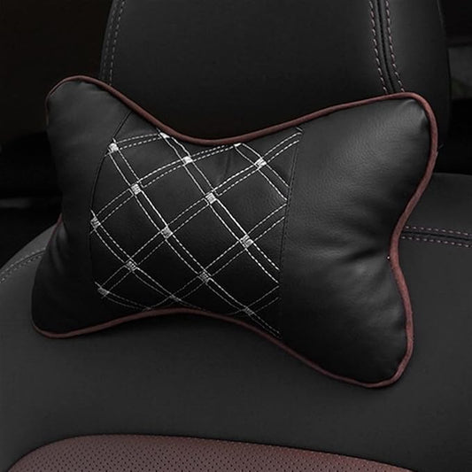 Lumbar Support Pillow for Car Seat, Mesh Office Chair Back Support Cushion, Ergonomic Back Pillows for Carseat,Office Chair,Desk,Wheelchair(Black-White)