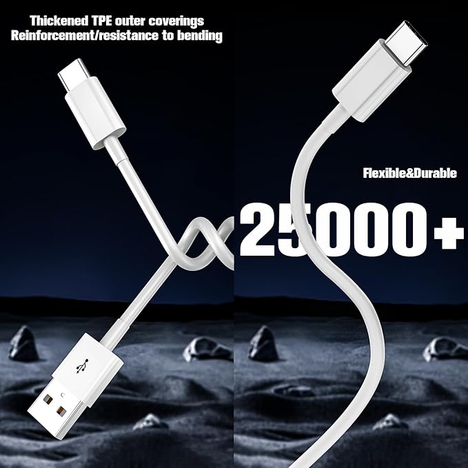 Car Carplay Cable for iPhone 17/16/15,iPhone 16/15 Plus17/16/15 Pro 17/16/15Pro Max charger ,USB A to USB C for Carplay USB C Cord, iPad USB C Cable 10th, iPad Air Car Charger Cable Cord 3FT (White)