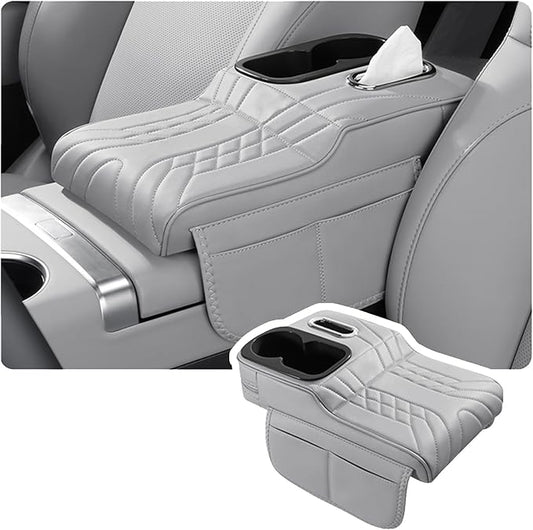 Car Armrest Cover for BMW M440i 2020 2021 2022 2023 2024 2025 2026, Center Console Cover Mat Armrest Seat Box Cover Cushion Console Pad Interior Accessories,C