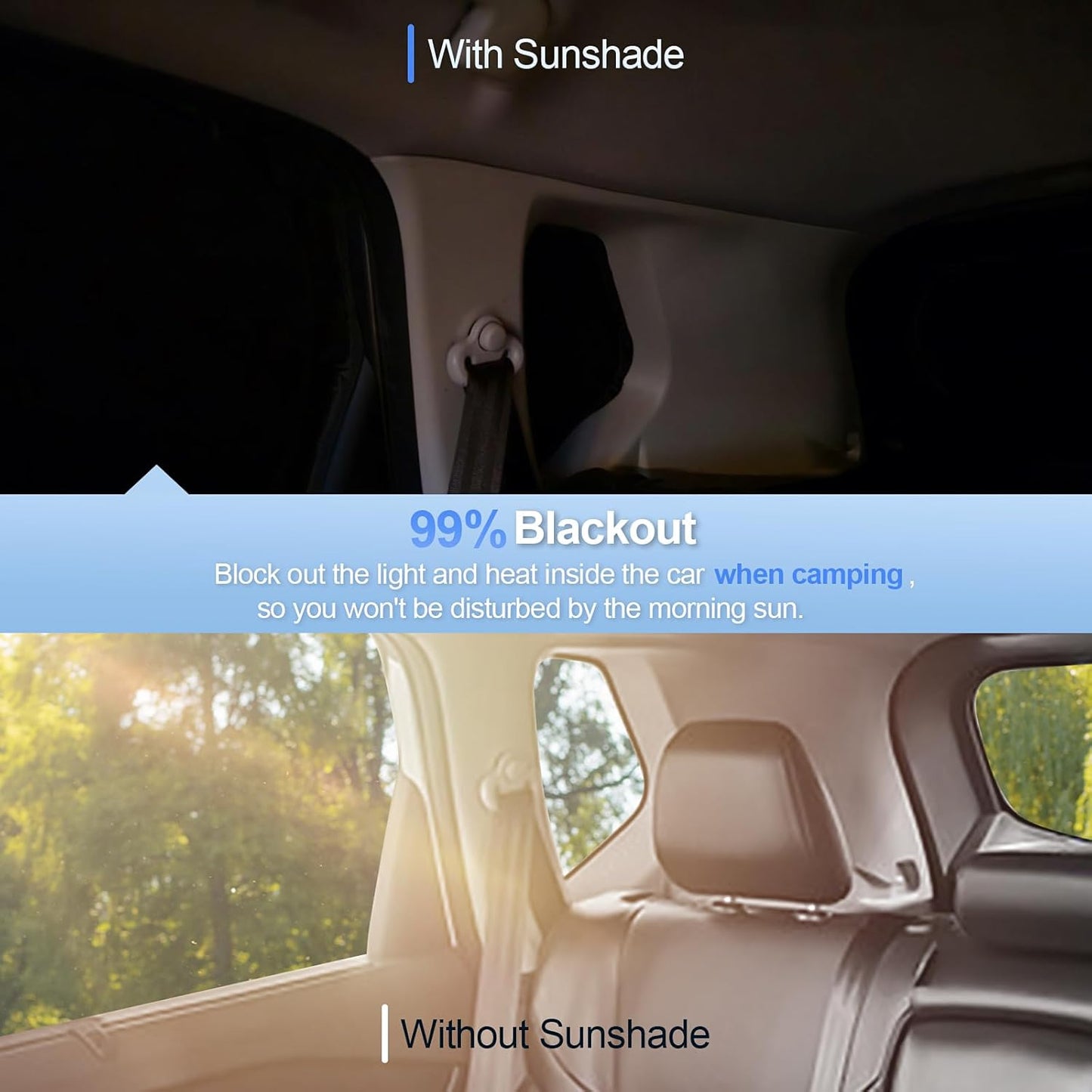 6pcs Car Window Shades for Volkswagen VW Beetle 2012-2019 Accessories,Windshield Side Rear Full Sunshade,Sun Visor UV Blocking, Privacy Protection and Blackout for Camping Outdoor