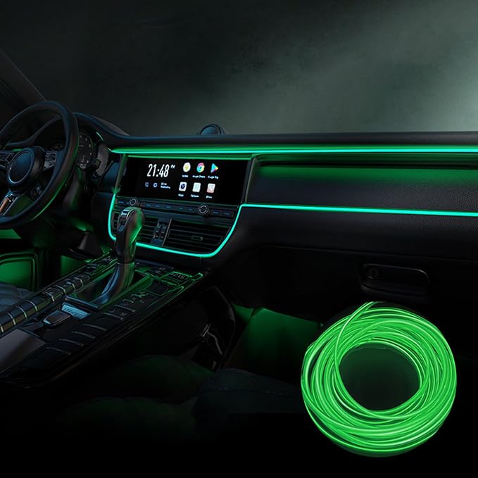 Car Interior Lights for BMW 7 Series 730d 730Ld 740d 740Ld 730i 730Li 740i 740Li 750i 750Li 745e 745Le LED Car Interior Atmosphere Lamp Car Ambient Lighting Kits,Green
