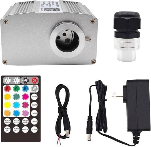 Twinkle 10W Bluetooth APP Control Fiber Optic Lights Engine Source Music Sync for Home Indoor Car Starlight Headliner