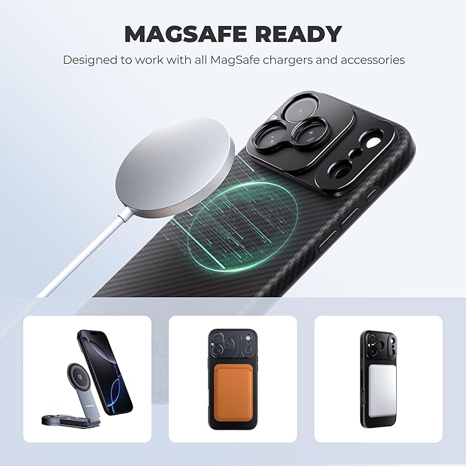 FREEWELL Pro Filmmaker Case for Phone 17 Pro - Magnetic Filters & 17mm Lens Mount Black