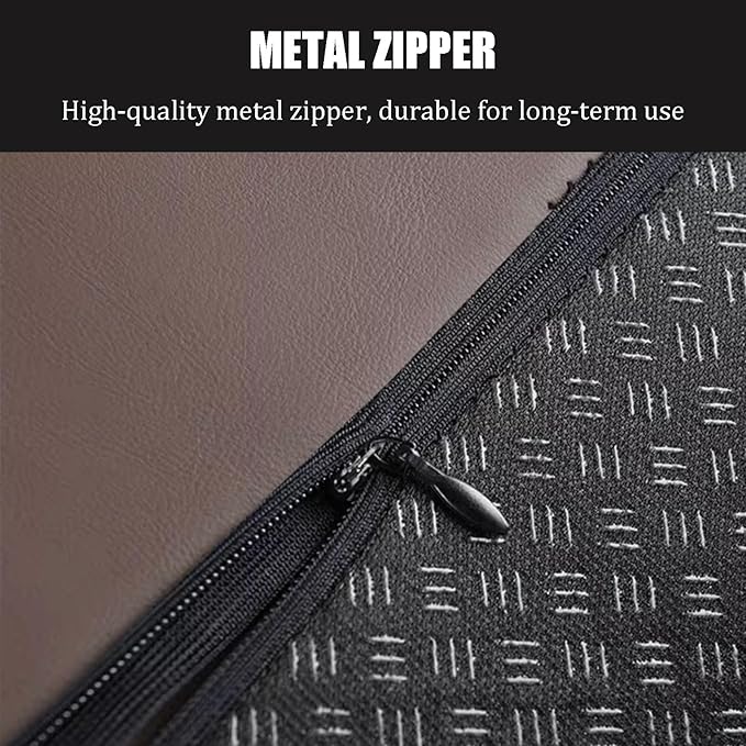 Car Armrest Cover Pad for Tesla Model 3 Premium Leather Center Console Armrest Cushion Pad Anti-Scratch Waterproof Auto Interior Accessories White Style