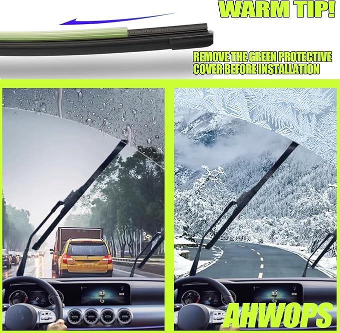 Front Wiper and Rear Wiper Blade Replacement for 08-13 Chevy Tahoe, 08-13 Suburban 1500/2500 07-14 Cadillac Escalade/ESV/EXT OEM Wiper Blades, Genuine Replacement (22“/22”/12” 3-Pack)