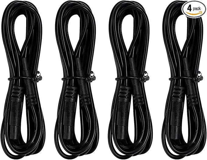 Ohleats RGB LED Rock Lights Extension Cable, 47 Inch/3.9 Ft RGB Cable Cord for Multi Color Underglow Rock Light Kits, Vehicle Wheel Well Lights Extension Wire, Car Accessories (4PCS)