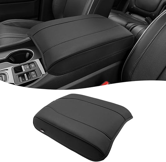 Center Console Armrest Cover for Honda Pilot 2023-2026, Passport 2024-2026, Ridgeline 2024 2025, Durable Middle Console Lid Covering, PU Leather Trim, Anti-Scratch