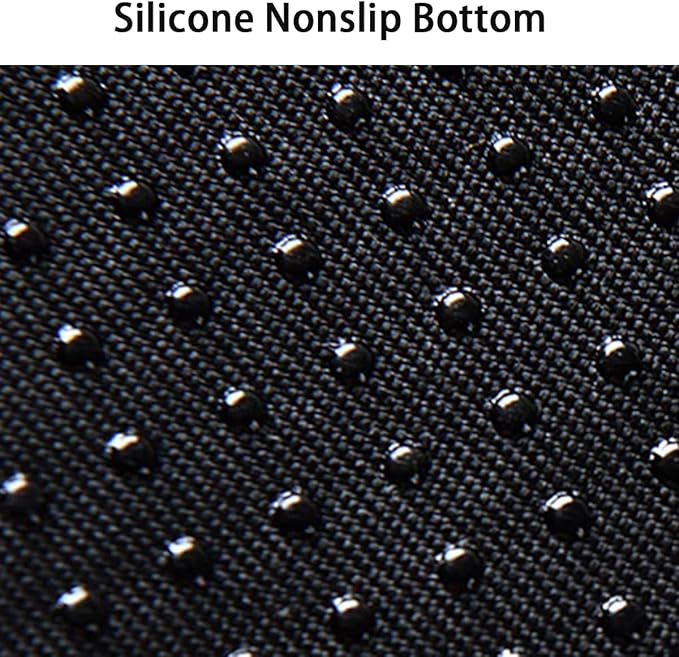 Car Armrest Pad for Volkswagen VW Atlas (7-Seater) 2018 2019 2020 2021 2022 2023 2024 2025 Memory Cotton Armrest Box Pad Center Console Scratch Pad Cushion Protector,Black