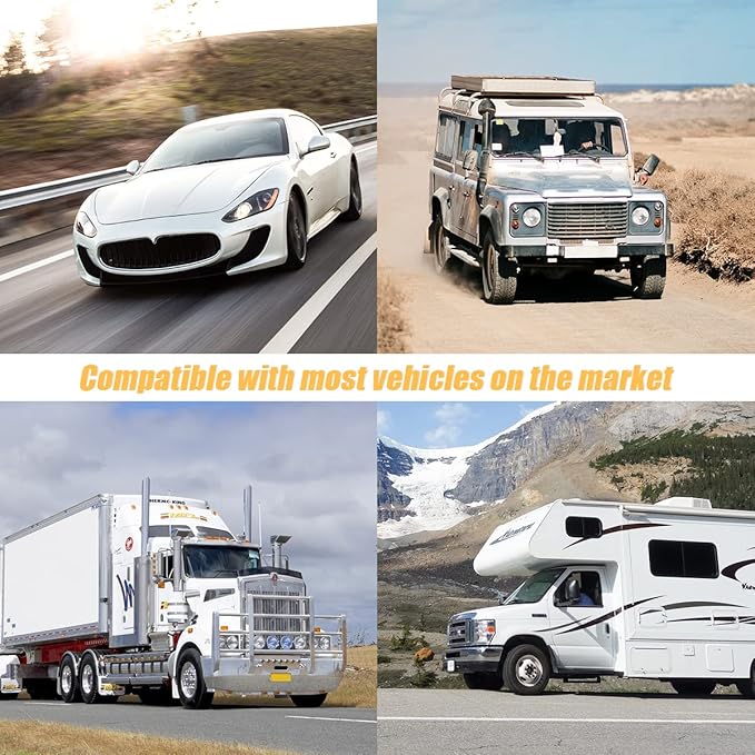 Leather Steering Wheel Cover, Soft Breathable Anti Slip, Universal Fit 15 Inch Car, Truck, SUV (Black/Red)