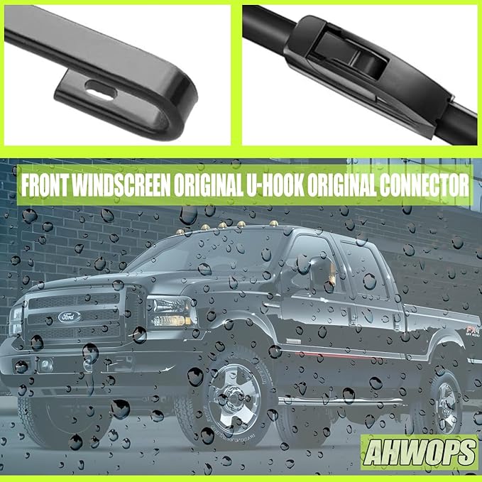 3 Wiper Front and Rear Wiper Blades for Hyundai Santa Fe 2007-2012, OE Original Style (24″/18″ Front/14″ Rear) For My Car