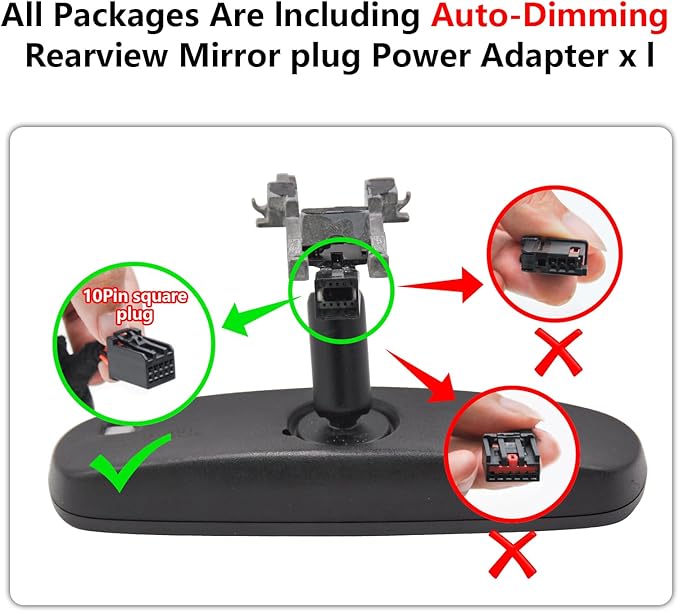 Mangoal 4K Dash Cam for Cadillac Escalade/Escalade ESV 2015-2020(Model C), Base Standard Premium Luxury, Model B & Model C Have Same Models Years but Vehicle Sensor Cover are Different, 64GB Card