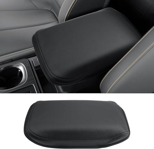 CDEFG for 2026 Subaru Outback Center Console Cover for 2026 Subaru Outback (Premium/Limited/Limited XT/Touring/Touring XT/Wilderness) Accessories Armrest Cover Arm Rest Pad Leather