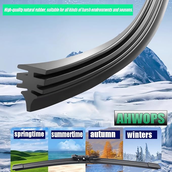3 Wiper Front and Rear Wiper Blades for Ford Escape 2013-2019/Fusion 2013-2017, OE Original Style (28″/28″ Front/11″ Rear) For My Car