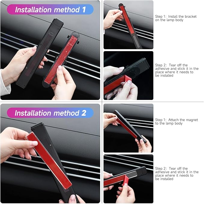 Car Led Lights Interior Wireless with Remote RGB Sound Control, USB Charge & Atmosphere Lights, Ambient Neon Accent Starry Lighting Kits, Wireless Interior Car Lights (1)