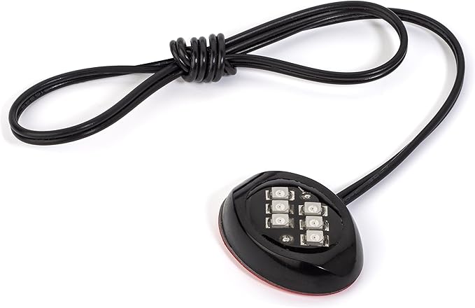 Oznium LED Modules (Round Black, Blue LED)