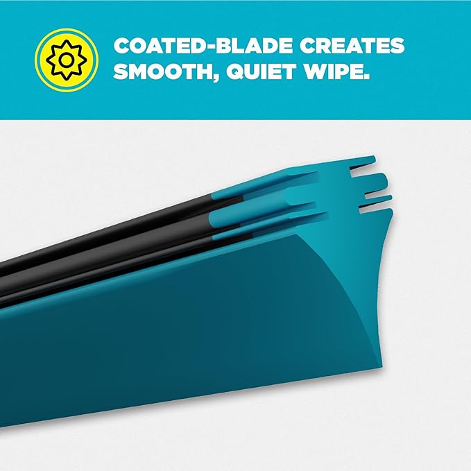 Invisible Glass CSB26 Ceramic Silicone 26" Premium All-Season Windshield Wiper Blade – Automotive Replacement Beam Blade with HydroGuard Water Repellent Coating for Quiet, Streak-Free Performance
