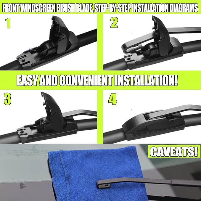3 Wiper Front and Rear Wiper Blades for Toyota Sienna 2011-2020, OE Original Style (28″/20″ Front/16″ Rear) For My Car