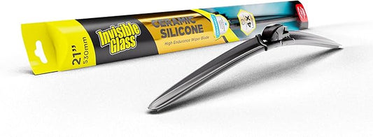 Invisible Glass CSB21 Ceramic Silicone 21" Premium All-Season Windshield Wiper Blade – Automotive Replacement Beam Blade with HydroGuard Water Repellent Coating for Quiet, Streak-Free Performance