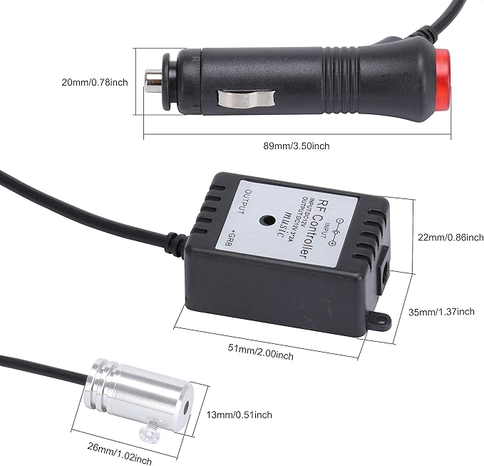 USB Car Ambient Lighting Optic Fiber 8 Colors Music Sound Active with RF Remote Control Car Decorative Atmosphere Lighting Kit DC 12V 1W 3m